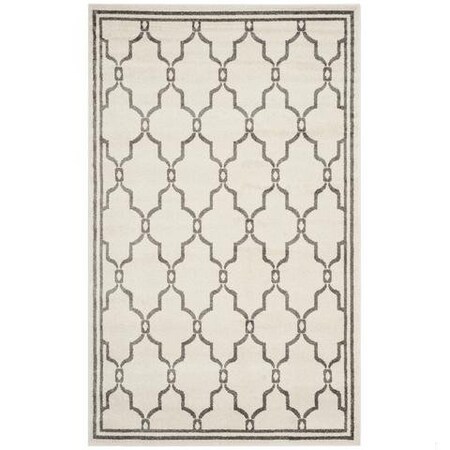 Safavieh 10 x 14 ft. Amherst Power Loomed Area RugIvory & Grey Large Rectangle AMT414K-10